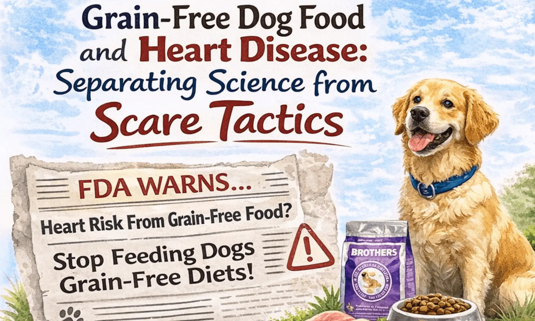 Grain-Free Dog Food and Heart Disease