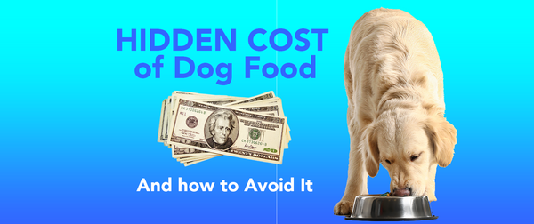 Hidden Cost in dog food when the Serving Size is not taken into consideration. One food can have a lower sticker price but require you to feed it twice as much as a more concentrated food