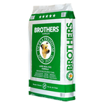 Brothers Ultra Premium Dog Food bag on a white background