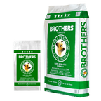 Two Brothers Ultra Premium Dog Food packages on a white background