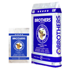 Brothers Ultra Premium Dog Food packaging on a white background