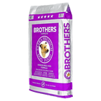 Brothers Ultra Premium Dog Food bag on a white background